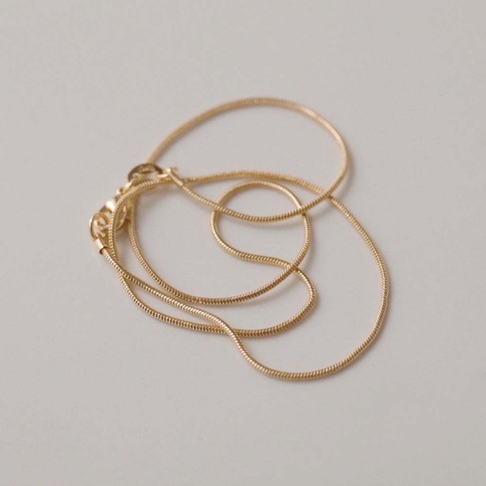 Think Snake Chain Necklace - Picture 2 of 5